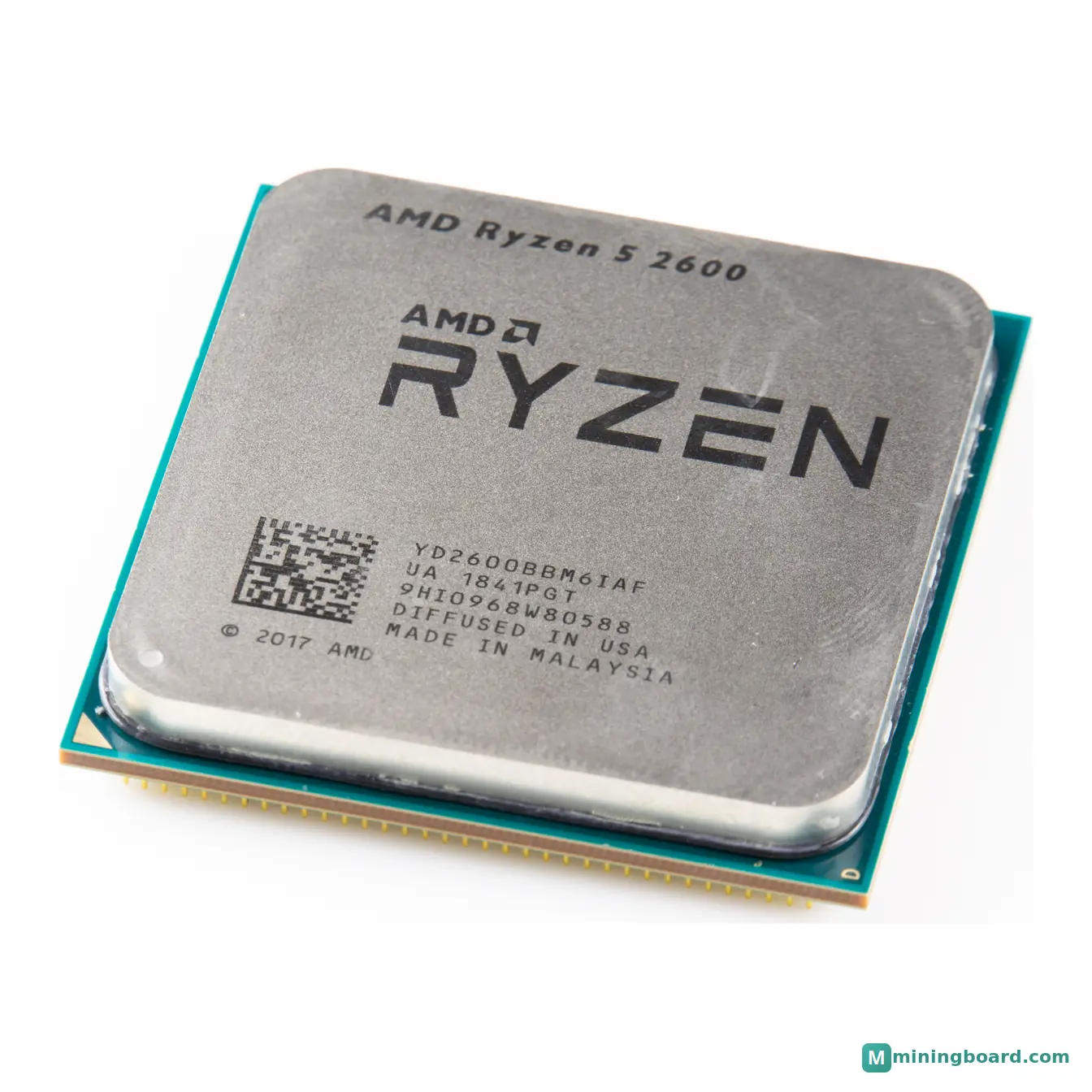 AMD CPU Ryzen 5 2600 mining rig