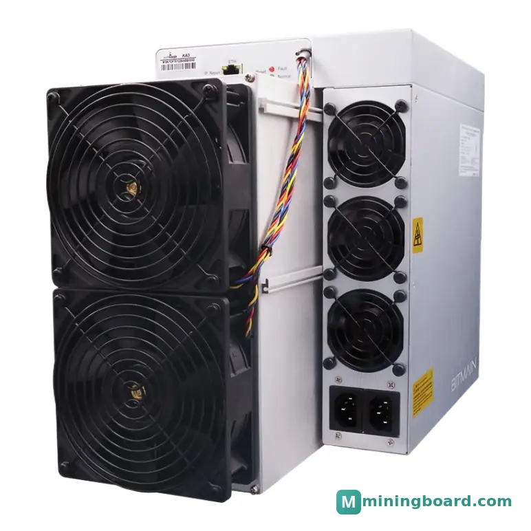 Bitmain Antminer KA3 (166Th) mining rig