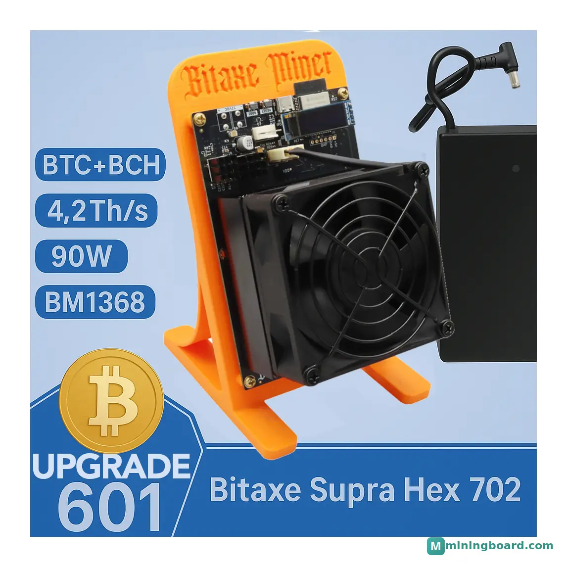 Bitaxe Bitaxe Gamma Hex mining rig