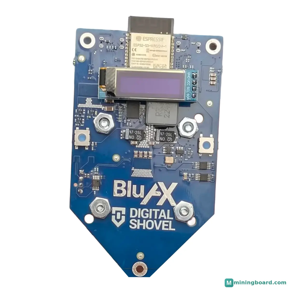 Digital Shovel BluAx mining rig