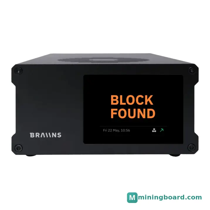 Braiins BMM100 mining rig