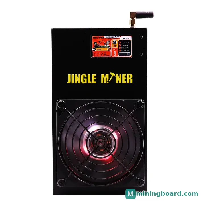 Jingle Miner BTC Solo Pro mining rig