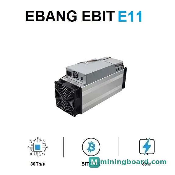 Ebang Ebang Ebit E11++ mining rig