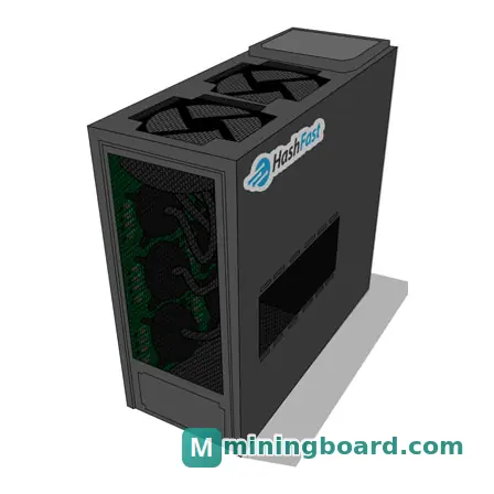 HashFast HashFast Baby Jet mining rig