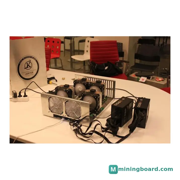 KnCMiner KnC Jupiter mining rig