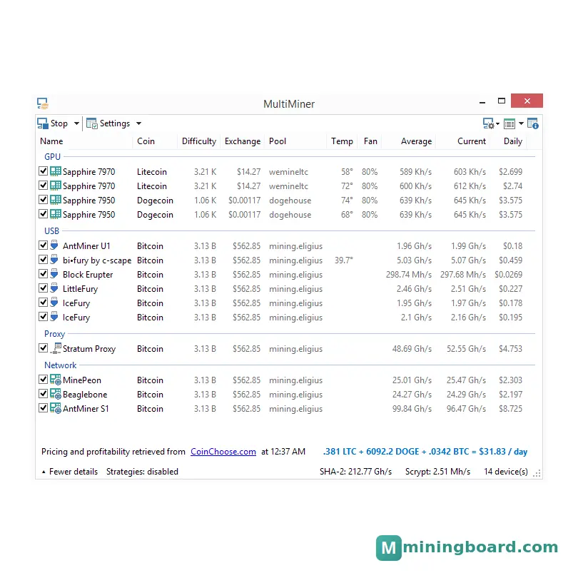 MultMiner MultMiner M1 mining rig