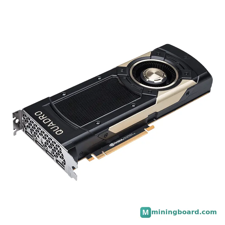 Nvidia Quadro GV100 mining rig