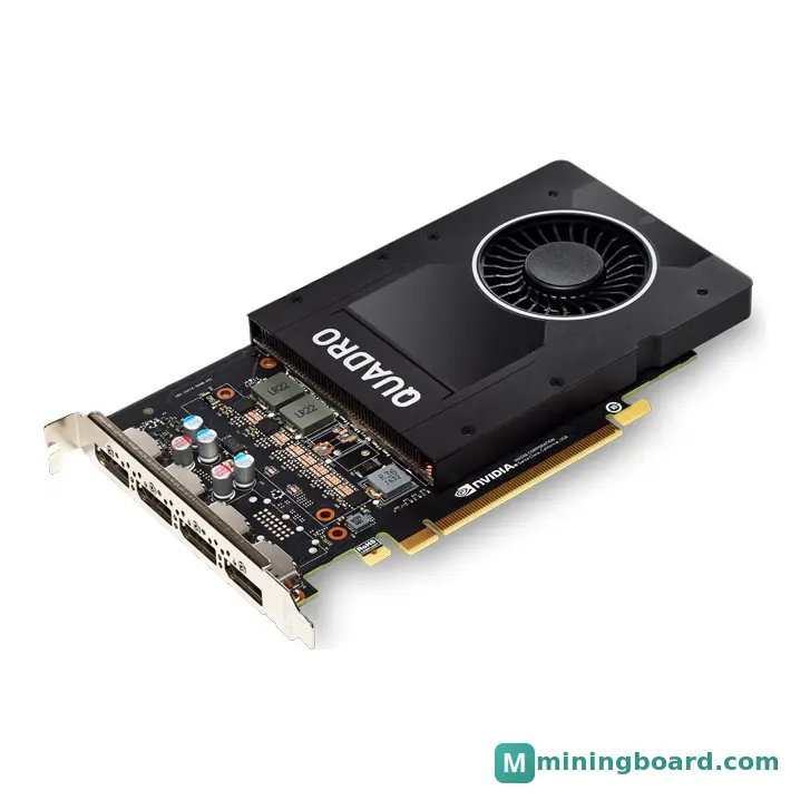 NVIDIA Quadro P2200 mining rig
