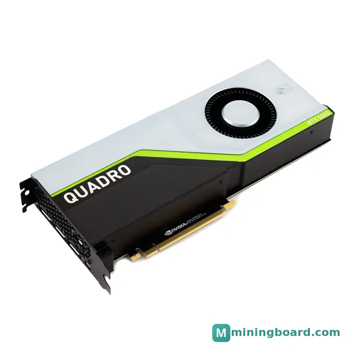 Nvidia Quadro RTX 5000 mining rig