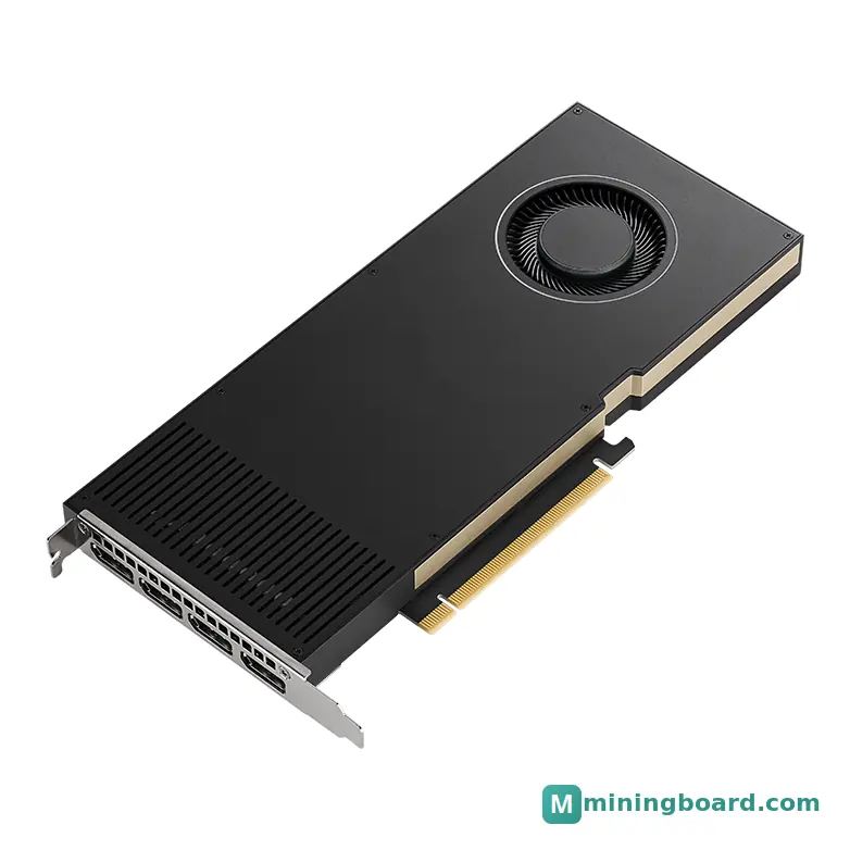 Nvidia RTX A4000 mining rig