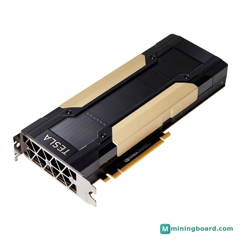 Nvidia Tesla V100S mining rig