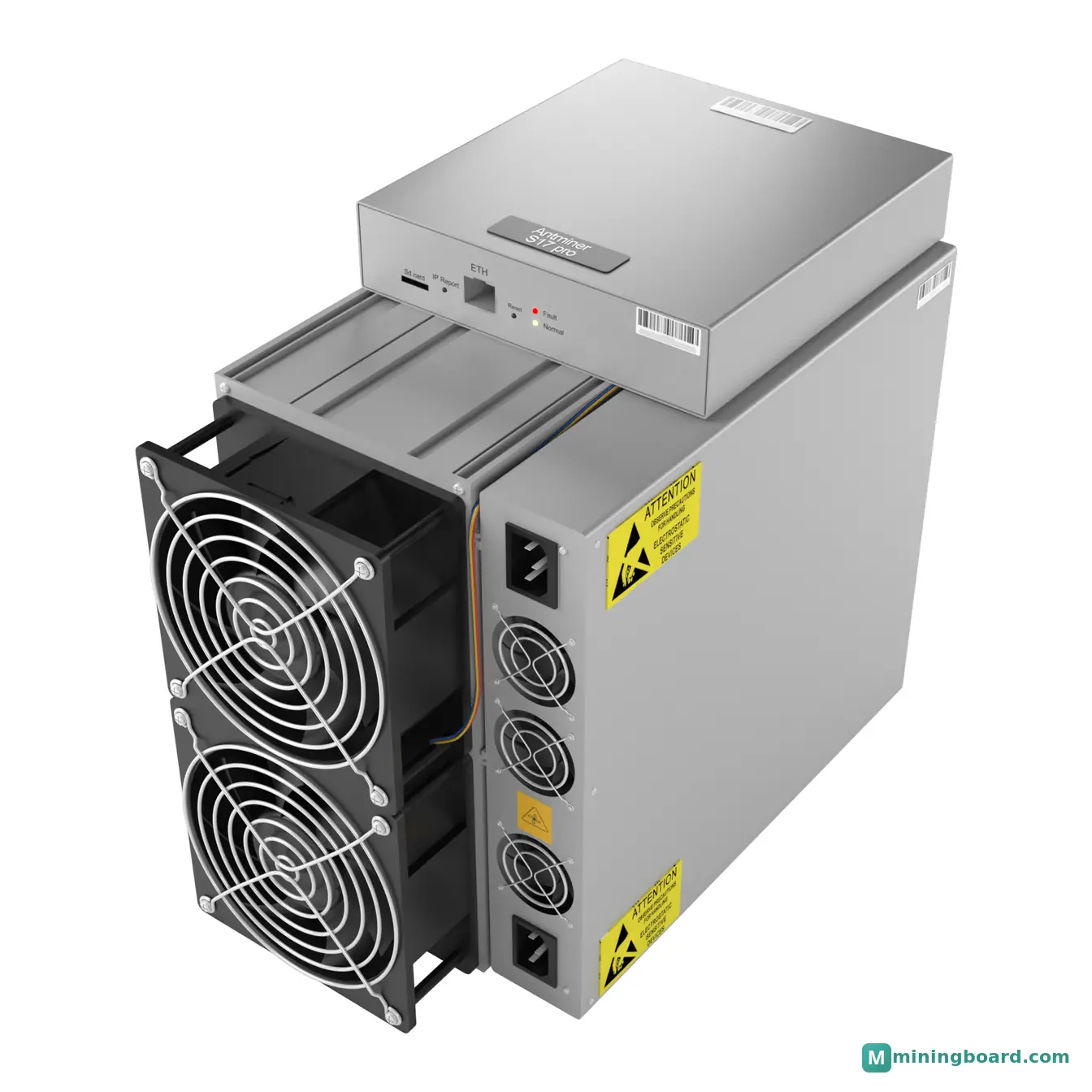 Bitmain S17 53 TH/s mining rig