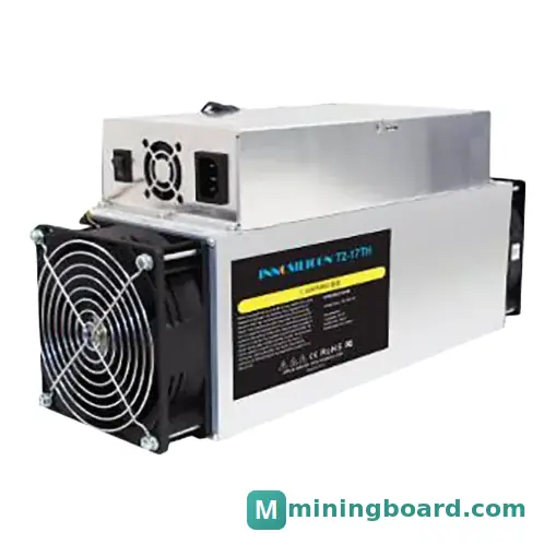 Innosilicon T2 Terminator mining rig