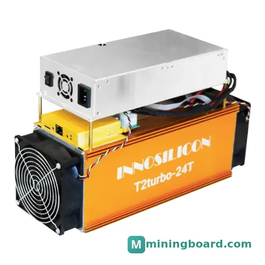 Innosilicon T2 Turbo mining rig
