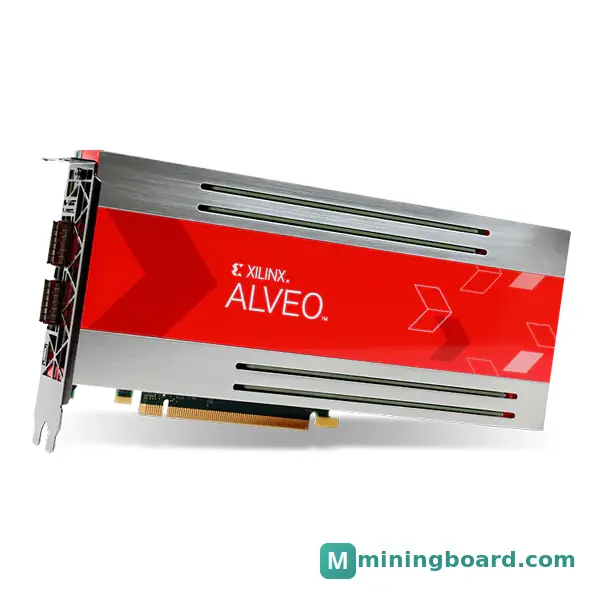 Xilinx Alveo U200 mining rig